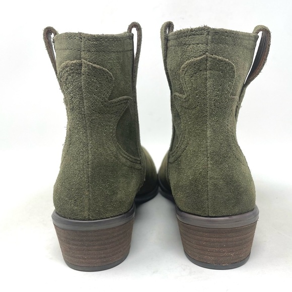 Lucky Brand Terra Bootie Green Womens 8.5 - Picture 5 of 8